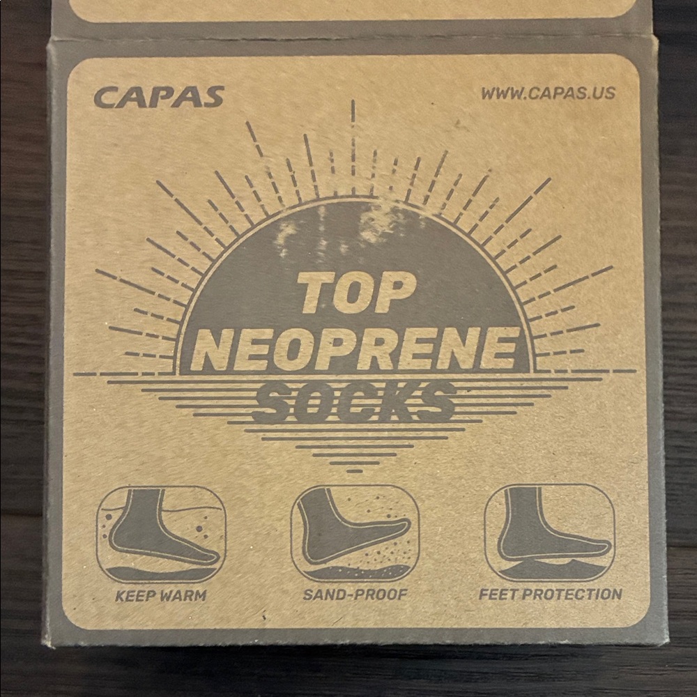 Neoprene Athletic Socks - Black